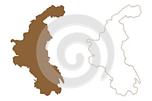 Weiz district (Republic of Austria or Ã–sterreich, Styria, Steiermark or Å tajerska state)